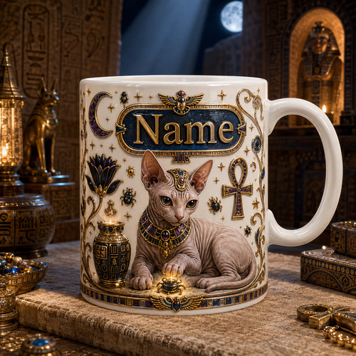 Sphynx pharaoh cat - pharaoh,