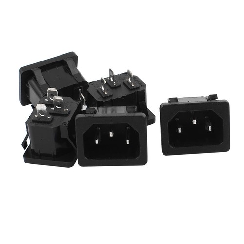 5pcs ac250v 10a 3bornes - 5pcs,