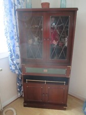 MEUBLE VITRINE STYLE  ANGLAIS