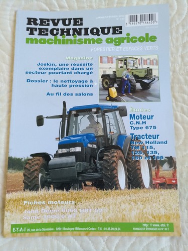 Revue technique tracteur new - tracteur,