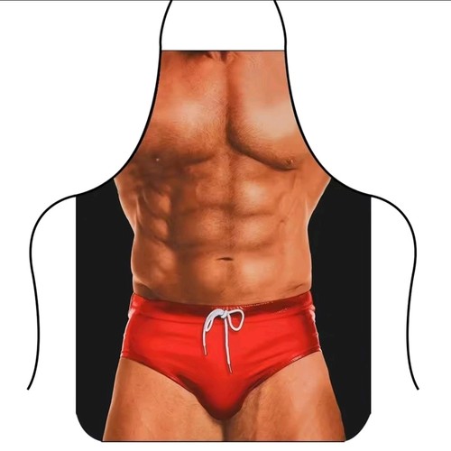 Tablier cuisine drôle - , homme