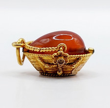 Pendentif vintage or 14k