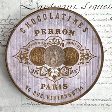 Boîte « Chocolatines Perron – Paris » - Vers 1860 / 1880