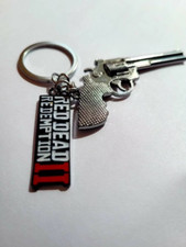 Porte Clés red dead redemption 2 RDR2 Rockstars rouge revolver western far west