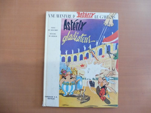 Rare asterix gladiateur - bd,