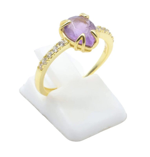 Bague argent 925 améthyste - bague,