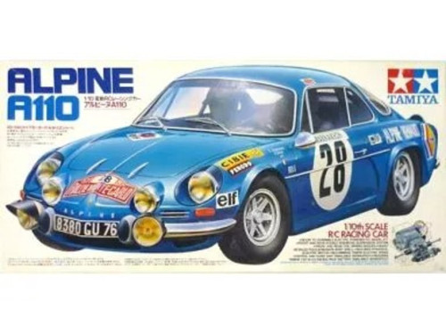 Tamiya alpine a110 rc car - tamiya,