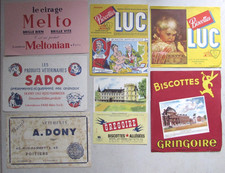 Lot of 35 various blotters: Melto, Larousse, Job, Bee's Polish, Fixtou etc