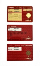 Original OMEGA Papiere -