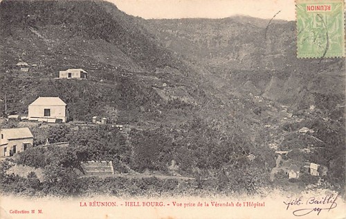 Réunion hell bourg vue - -, hell-bourg