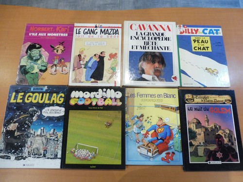 Lot cartonnee toute en - 8,
