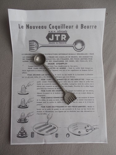 Ancien coquilleur beurre - ancien, a