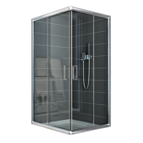 Cabine douche paroi - paroi,