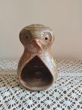 Candle holder tealight owl pyrite sandstone brand sandstone Le Refuge