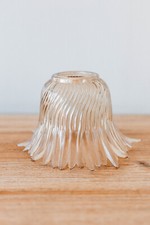 Bel Abat-Jour en Verre Tulipe