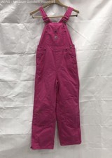 Women's Carhartt Pink Overalls Size 10