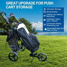 Sac de Rangement pour Chariots de Golf 48x40cm Nylon avec Plusieurs Compartiment