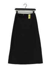 COS Women's Maxi Skirt UK 8 Black Wool with Elastane Long Maxi
