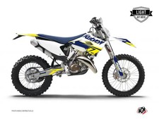 Kit Deco Moto Cross Stage Husqvarna 250 FE Blanc Jaune