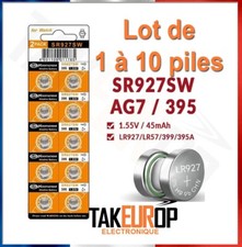 Lot Pile Bouton Montre SR927SW / SR927 / 399 / 395 / ENVOI RAPIDE