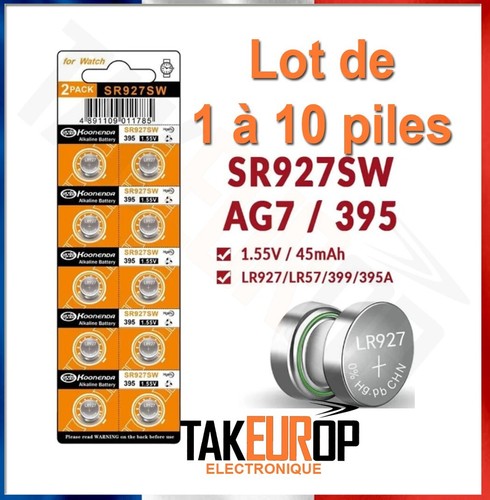 Lot pile bouton montre sr927sw - lot,