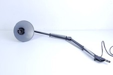 Industrial table lamp design 70s articulated swivel arm no base