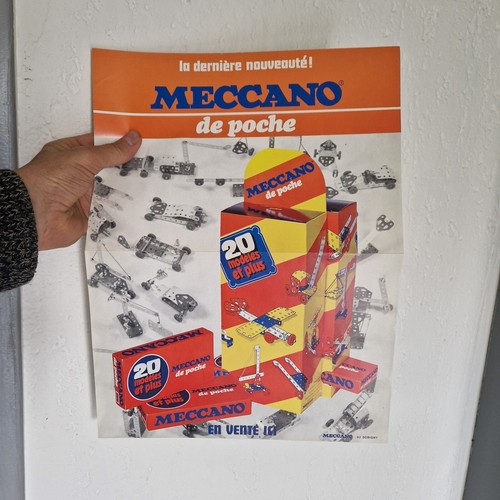 Meccano 1971 affiche - 1971,