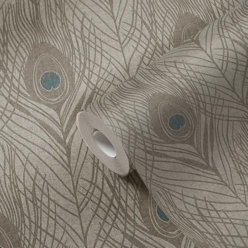 Papier peint intissé - intissé, marron