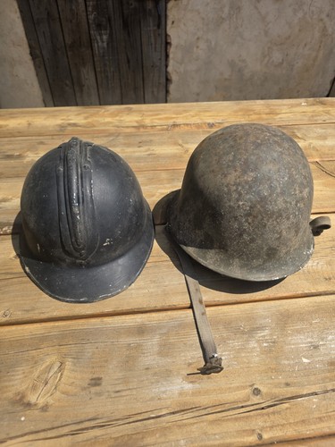Anciens casques militaire