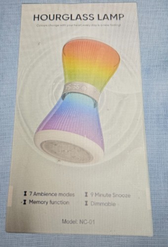 Réveil lumineux lampe - lumineux,, de