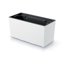 Jardinière en plastique avec