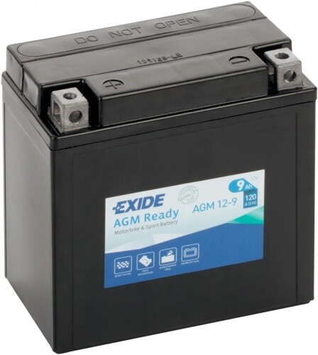 Batterie moto agm12 exide - moto, agm12-9