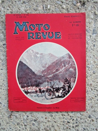 Moto revue 590 juin 1934 - n°590,
