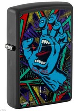 ZIPPO ★ BLACK LIGHT SANTA CRUZ ARTWORK