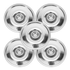5 Pcs Cloche Alimentaire Inox