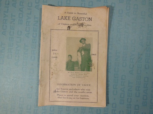 Guide booklet lake gaston - guide,