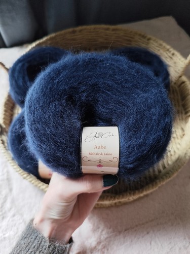 Lot pelotes tricoter mohair - pelotes, à
