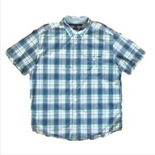 Tommy Hilfiger Chemise à carreaux Manche courte 100% Coton Taille XL Homme 