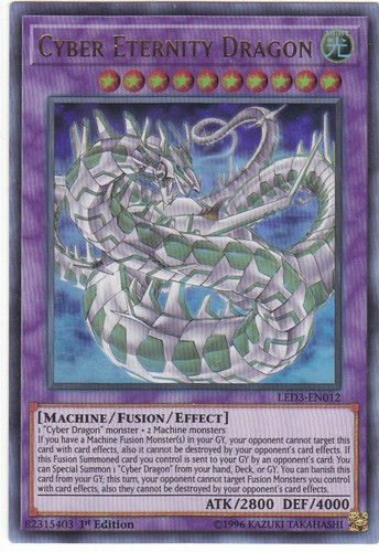 Yugioh led3 en012 cyber - yugioh, led3-en012