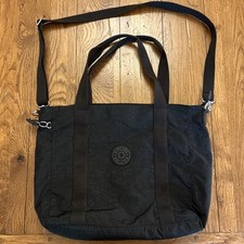 Kipling Live. Light Black Medium Tote Bag with Charm