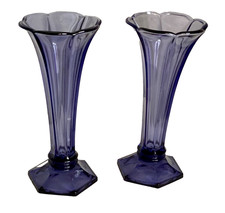 Paire de VASES Art Déco VAL
