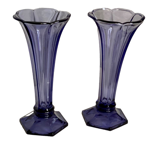 Paire vases art déco - de,
