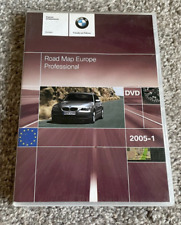 BMW 2005-2 PROFESSIONAL SAT NAV DISC DVD ROAD MAP EUROPE SATELLITE NAVIGATION