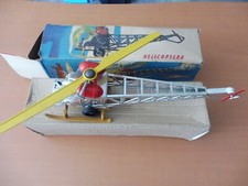 SPANISH MADE HELICOPTER TOY NO. 195 RARE ORIGINAL BOX - 1 MISSING