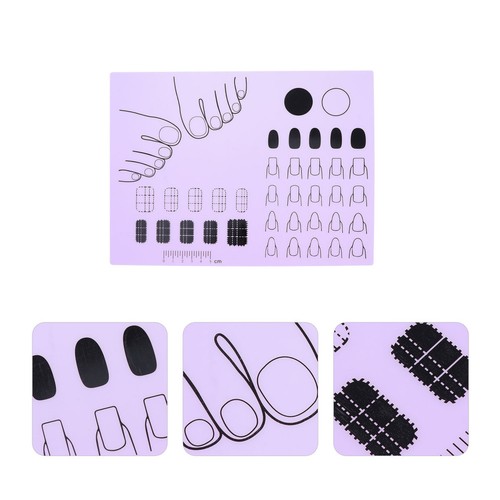 Acrylic nail training mat - training,