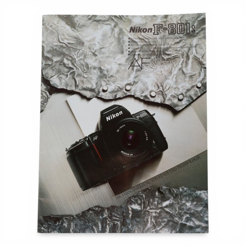 Nikon 801s brochure magazine - brochure,
