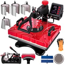 VEVOR 12"x15" 10 en 1 Presse