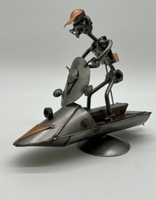 SCULPTURE EN ACIER HINTZ ET