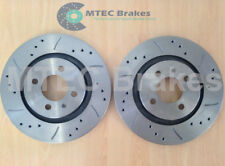 MG ZR 1.8 160 Zs 2.5 V6 06/01-12/07 Perforé Rainuré Frein Avant Disques