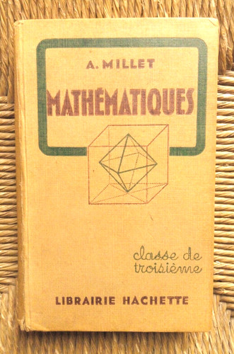 Livre mathématiques classe - mathématiques,